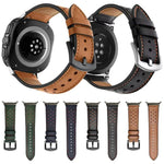 ホールレトロレザーウォッチバンド、Samsung Galaxy Watch Ultra 47mm / Ultra 2025用