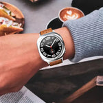 ホールレトロレザーウォッチバンド、Samsung Galaxy Watch Ultra 47mm / Ultra 2025用