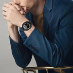 タートルバックル五珠ステンレススチールウォッチバンド、Samsung Galaxy Watch Ultra 47mm / Ultra 2025用
