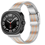 タートルバックル五珠ステンレススチールウォッチバンド、Samsung Galaxy Watch Ultra 47mm / Ultra 2025用