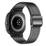 七珠バックルステンレススチールウォッチバンド、Samsung Galaxy Watch Ultra 47mm / Ultra 2025用