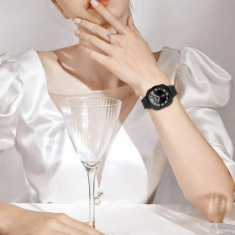 七珠バックルステンレススチールウォッチバンド、Samsung Galaxy Watch Ultra 47mm / Ultra 2025用