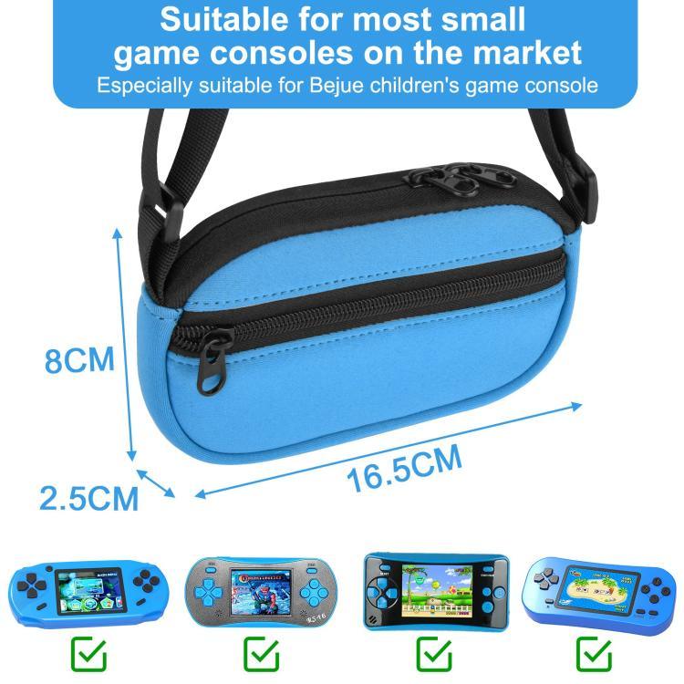 Beijue携帯ゲーム機用 調節可能ショルダーストラップ＆二重ポケット付き クロスボディスリーブバッグ