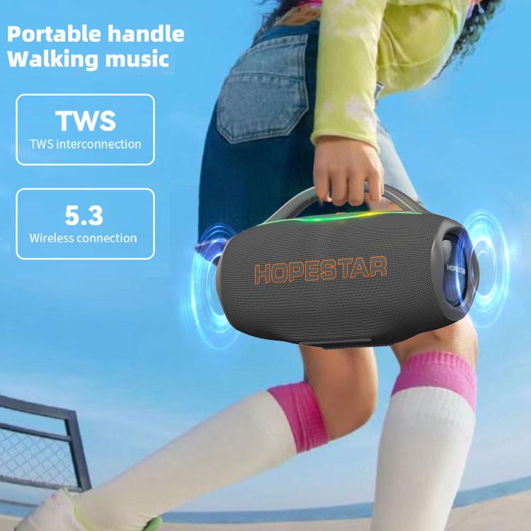 HOPESTAR H87 70W アウトドアポータブル防水Bluetoothスピーカー 3.5mmジャック対応