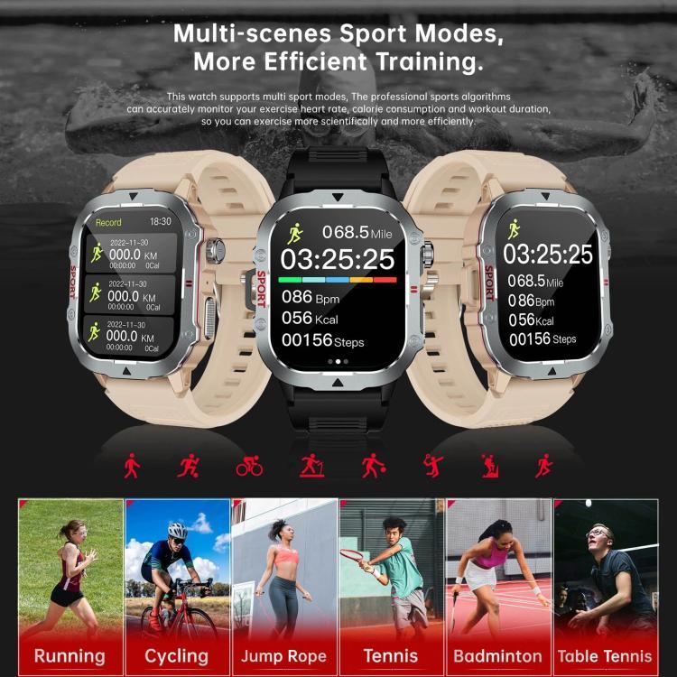 C30 Pro 2.19インチTFTスクリーン BTアウトドアスポーツスマートウォッチ