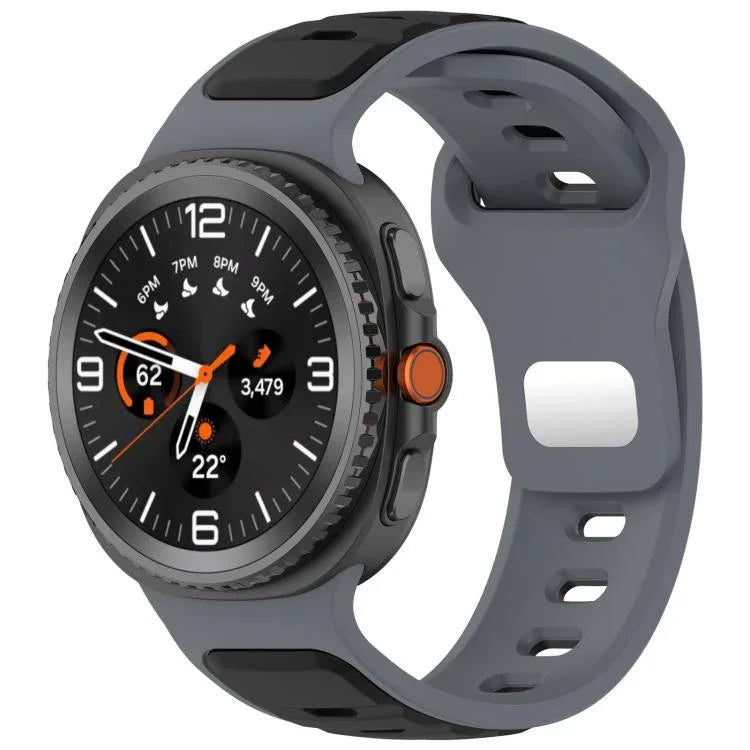 xDfind Dual Color Silicone Watch Band, For Samsung Galaxy Watch8 / Wacth8 Classic