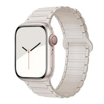xDfind 磁気三粒シリコンウォッチバンド、Apple Watch 42 / 44 / 45 / 46 / 49mm用、Apple Watch 38 / 40 / 41 / S10 42mm用