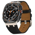 クレイジーホースレザーウォッチバンド Samsung Galaxy Watch8 / Watch8 Classic対応