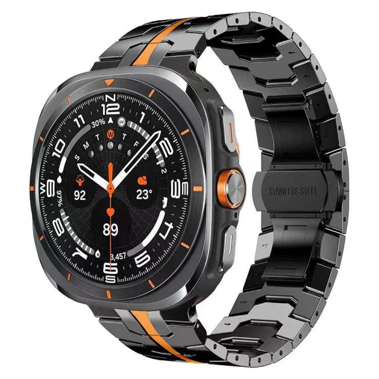 蝶バックル チタン合金時計バンド Samsung Galaxy Watch8 / Watch8 Classic用