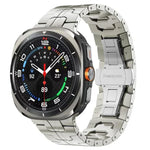 蝶バックル チタン合金時計バンド Samsung Galaxy Watch8 / Watch8 Classic用