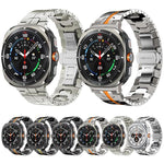 蝶バックル チタン合金時計バンド Samsung Galaxy Watch8 / Watch8 Classic用