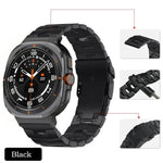 セーフティバックル チタン合金ウォッチバンド Samsung Galaxy Watch8 / Watch8 Classic対応