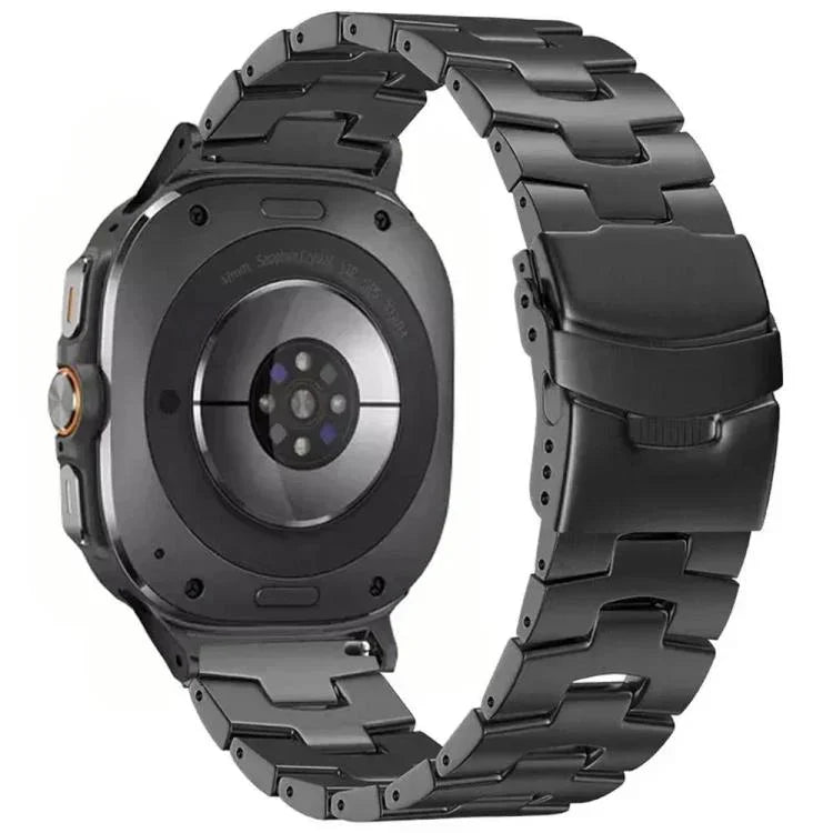 セーフティバックル チタン合金ウォッチバンド Samsung Galaxy Watch8 / Watch8 Classic対応