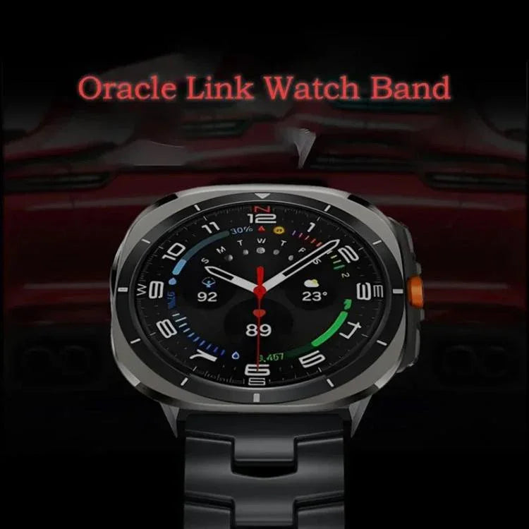 セーフティバックル チタン合金ウォッチバンド Samsung Galaxy Watch8 / Watch8 Classic対応
