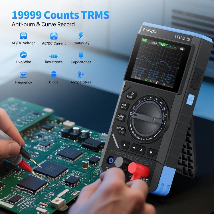 FNIRSI DST201 3-in-1 デジタルマルチメーター オシロスコープ
