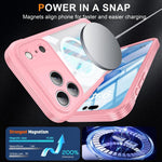 Life 防水 MagSafe 磁気頑丈電話ケース、iPhone 17 Pro Max 用、iPhone 17 Pro 用
