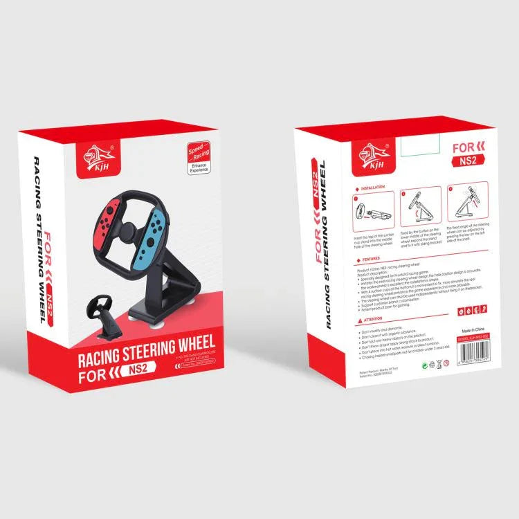 Nintendo Switch 2用 デスクトップレーシングステアリングホイールスタンド