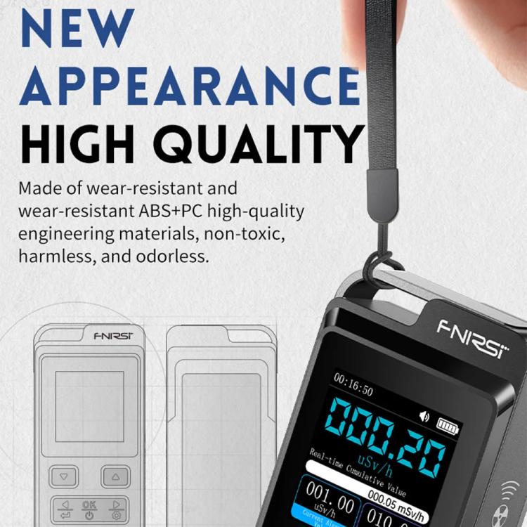 FNIRSI GC-02 個人用放射線検出器 アラーム付き、FNIRSI GC-02