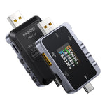 Fnirsi FNAC-28 多機能 Type-C & USB プロフェッショナルグレード リップルモニターテスター、FNAC-28