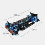 PMM Racing 1:10 TT01 Aluminum Metal Remote Control Car Frame
