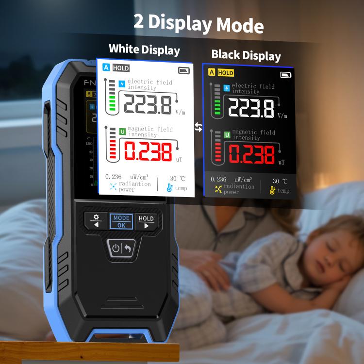 FNIRSI ERD-10 3-in-1 電磁放射線検出器、FNIRSI ERD-10