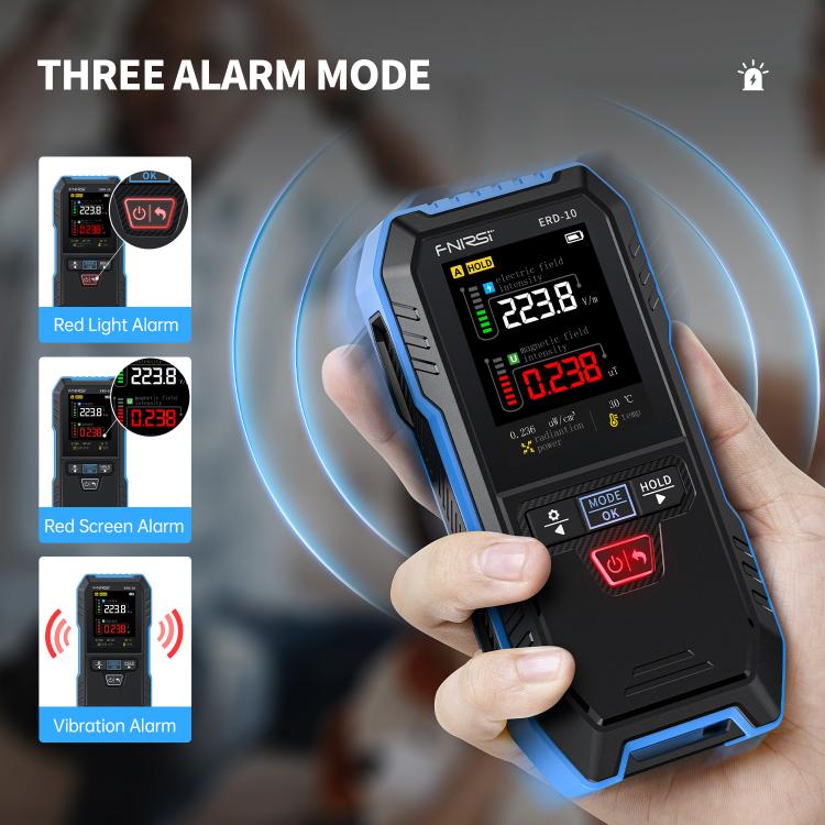 FNIRSI ERD-10 3-in-1 電磁放射線検出器、FNIRSI ERD-10