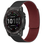 xDfind Litchi Texture Magnetic Silicone Watch Band, For Garmin Fenix 8/7X/6X/5X 26mm, For Garmin Fenix 8/7/6/5 22mm, For Garmin Fenix 8/7S/6S/5S 20mm, For Garmin Forerunner 45 / 45S / Swim 2 18mm