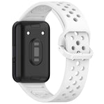 xDfind カラフルバックル 単色 通気性シリコンウォッチバンド、Samsung Galaxy Fit3用