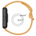 xDfind カラフルバックル 単色 通気性シリコンウォッチバンド、Samsung Galaxy Fit3用
