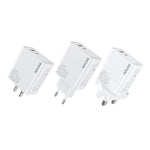 WK WP-U64 45W Kinkongフラッシュチャージ USB+Type-Cポート急速充電器、EUプラグ、UKプラグ、USプラグ