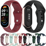 xDfind Reverse Buckle Silicone Watch Band, For Xiaomi Smart Band 10 / 9 / 8
