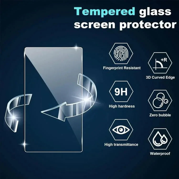 Dust-Free Warehouse HD Curved Edge Tempered Film, For Nintendo Switch 2, For Nintendo Switch OLED, For Nintendo Switch