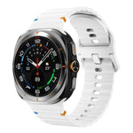 xDfind ウェーブステッチ シリコンウォッチバンド、Samsung Galaxy Watch Ultra 47mm / Ultra 2025用
