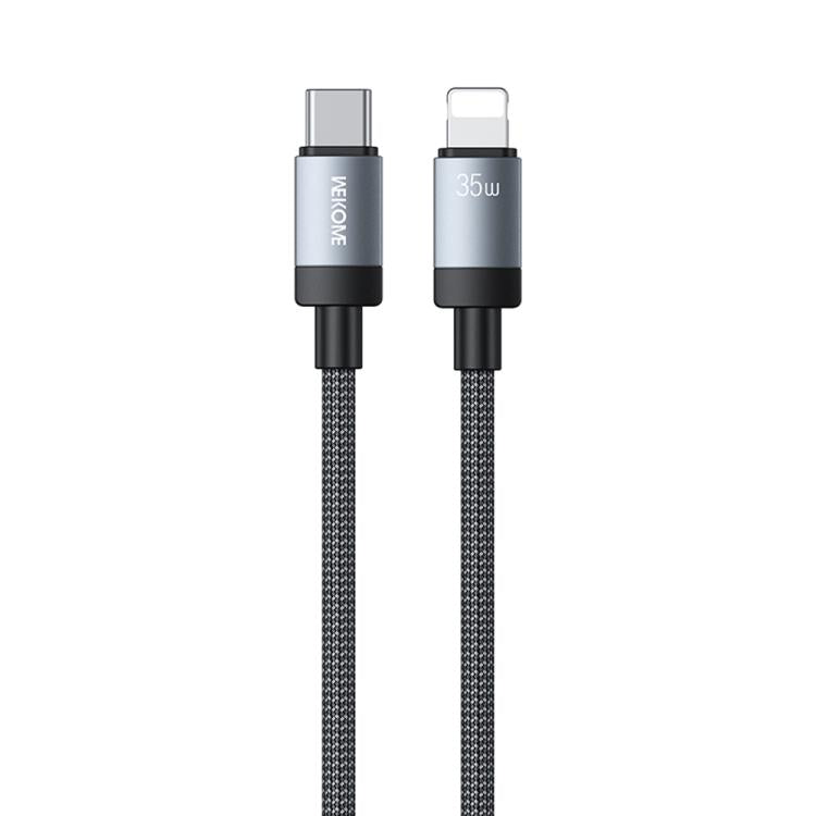 WK WDC-99 Kingkong Ruikeシリーズ 35W USB-C / Type-C から 8ピン 編組充電データケーブル, 長さ: 1m, Type-C から 8ピン