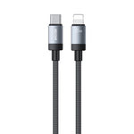 WK WDC-99 Kingkong Ruikeシリーズ 35W USB-C / Type-C から 8ピン 編組充電データケーブル, 長さ: 1m, Type-C から 8ピン