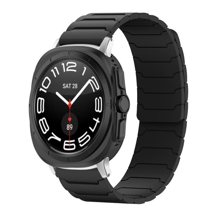 xDfind マグネティックシリコンウォッチバンド、Samsung Galaxy Watch Ultra / Ultra 2025用、Samsung Galaxy Watch8 / 8 Classic用、Samsung Galaxy Watch 7 / 6 / 5 / FE用