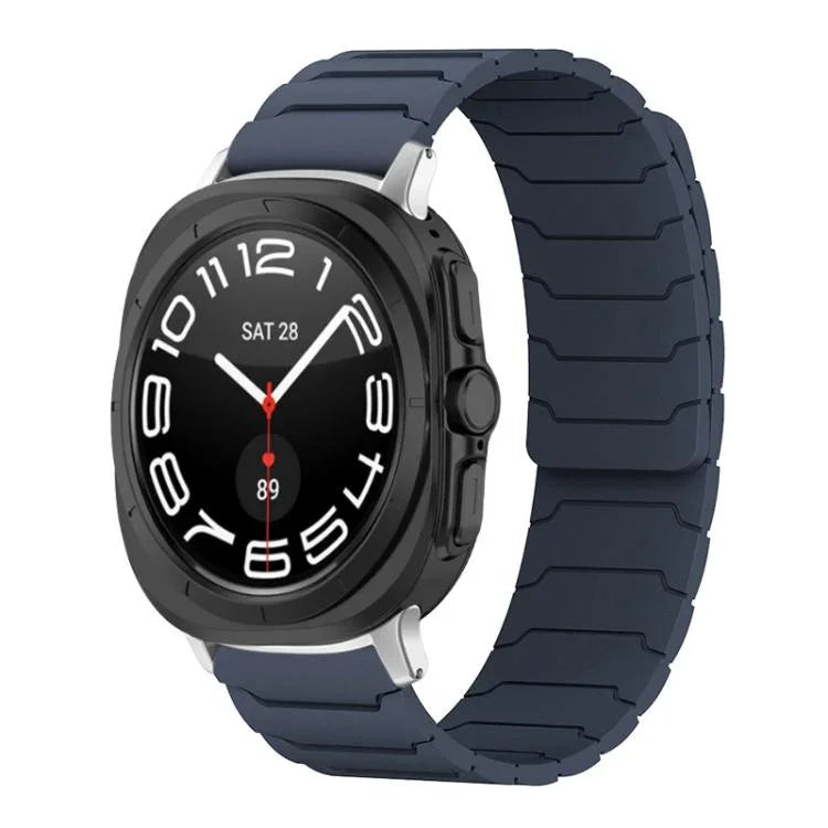 xDfind マグネティックシリコンウォッチバンド、Samsung Galaxy Watch Ultra / Ultra 2025用、Samsung Galaxy Watch8 / 8 Classic用、Samsung Galaxy Watch 7 / 6 / 5 / FE用