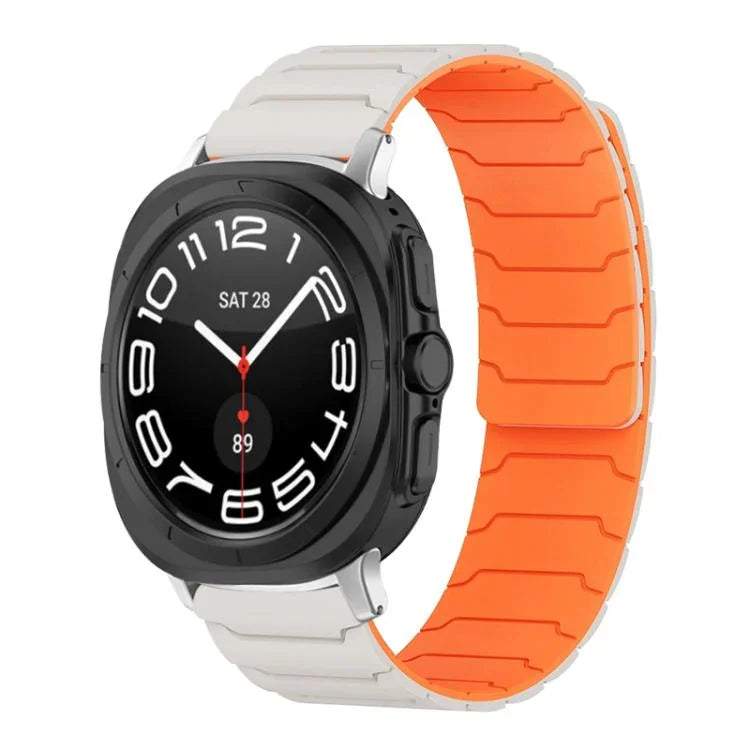 xDfind マグネティックシリコンウォッチバンド、Samsung Galaxy Watch Ultra / Ultra 2025用、Samsung Galaxy Watch8 / 8 Classic用、Samsung Galaxy Watch 7 / 6 / 5 / FE用