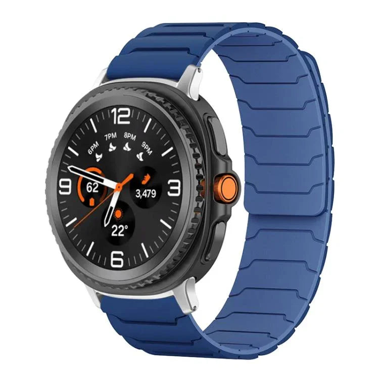 xDfind マグネティックシリコンウォッチバンド、Samsung Galaxy Watch Ultra / Ultra 2025用、Samsung Galaxy Watch8 / 8 Classic用、Samsung Galaxy Watch 7 / 6 / 5 / FE用