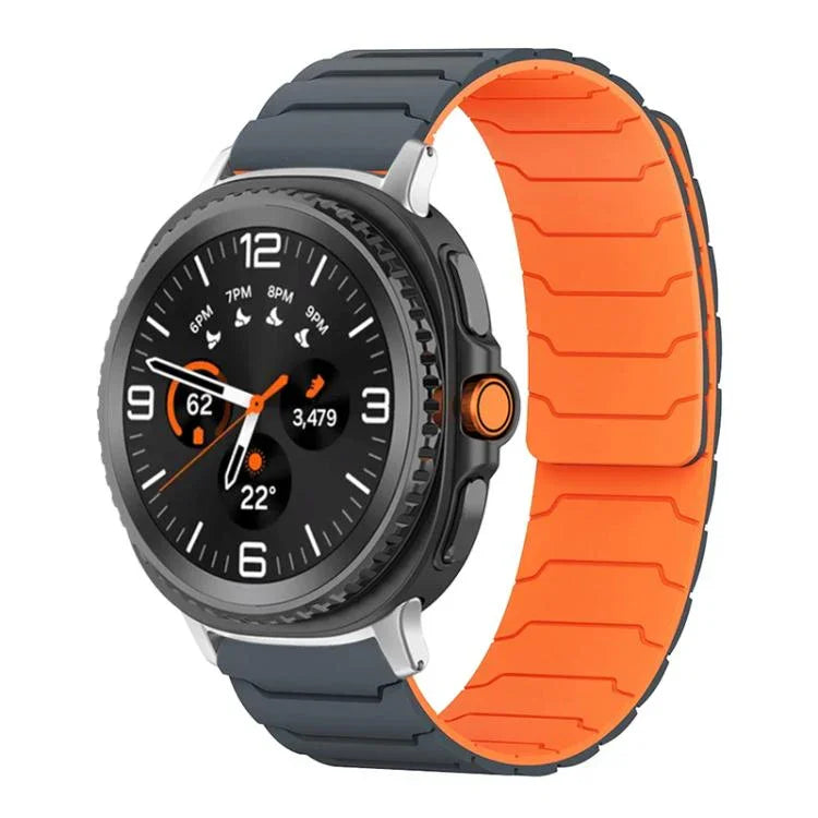 xDfind マグネティックシリコンウォッチバンド、Samsung Galaxy Watch Ultra / Ultra 2025用、Samsung Galaxy Watch8 / 8 Classic用、Samsung Galaxy Watch 7 / 6 / 5 / FE用