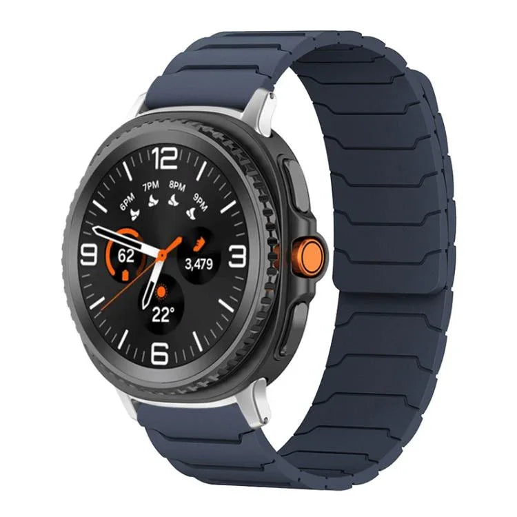 xDfind マグネティックシリコンウォッチバンド、Samsung Galaxy Watch Ultra / Ultra 2025用、Samsung Galaxy Watch8 / 8 Classic用、Samsung Galaxy Watch 7 / 6 / 5 / FE用