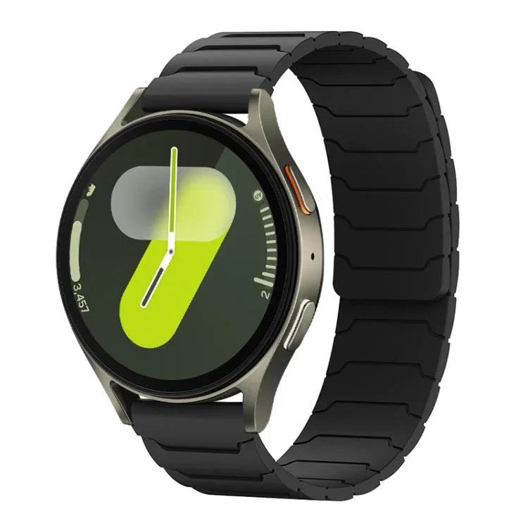 xDfind マグネティックシリコンウォッチバンド、Samsung Galaxy Watch Ultra / Ultra 2025用、Samsung Galaxy Watch8 / 8 Classic用、Samsung Galaxy Watch 7 / 6 / 5 / FE用
