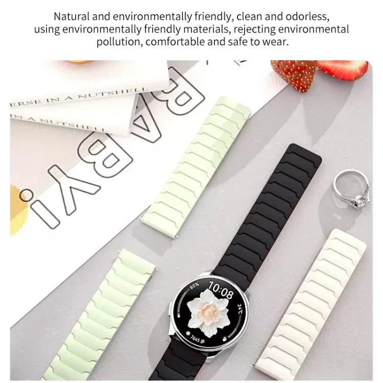 xDfind マグネティックシリコンウォッチバンド、Samsung Galaxy Watch Ultra / Ultra 2025用、Samsung Galaxy Watch8 / 8 Classic用、Samsung Galaxy Watch 7 / 6 / 5 / FE用
