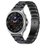 xDfind Three Beads Metal Resin Watch Band, For Samsung Galaxy Watch Ultra/Ultra 2025, For Samsung Galaxy Watch8 / 8 Classic, For Samsung Galaxy Watch 7 / 6 / 5 / FE