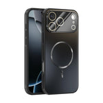 ABEEL 放熱すりガラス調 MagSafe 電話ケース レンズフィルム付き、iPhone 17e / 16e 用、iPhone 17 Pro Max 用、iPhone 17 Pro 用、iPhone 17 用、iPhone Air 用、iPhone 16 Pro Max 用、iPhone 16 Pro 用、iPhone 16 Plus 用