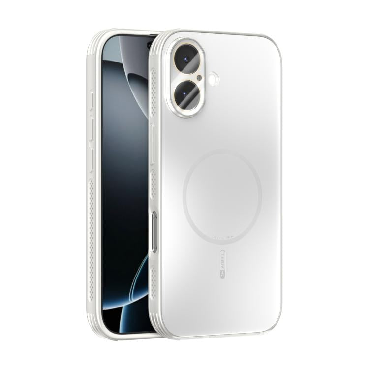 ABEEL 放熱すりガラス調 MagSafe 電話ケース レンズフィルム付き、iPhone 17e / 16e 用、iPhone 17 Pro Max 用、iPhone 17 Pro 用、iPhone 17 用、iPhone Air 用、iPhone 16 Pro Max 用、iPhone 16 Pro 用、iPhone 16 Plus 用