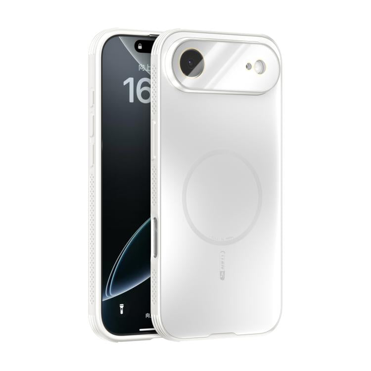 ABEEL 放熱すりガラス調 MagSafe 電話ケース レンズフィルム付き、iPhone 17e / 16e 用、iPhone 17 Pro Max 用、iPhone 17 Pro 用、iPhone 17 用、iPhone Air 用、iPhone 16 Pro Max 用、iPhone 16 Pro 用、iPhone 16 Plus 用
