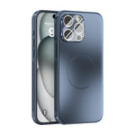 ABEEL 放熱すりガラス調 MagSafe 電話ケース レンズフィルム付き、iPhone 14 Pro Max 用、iPhone 13 Pro Max 用、iPhone 13 Pro 用、iPhone 13 用