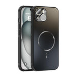 ABEEL 放熱すりガラス調 MagSafe 電話ケース レンズフィルム付き、iPhone 14 Pro Max 用、iPhone 13 Pro Max 用、iPhone 13 Pro 用、iPhone 13 用