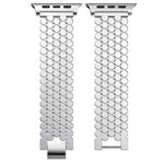 xDfind 魚の鱗テクスチャーメタルウォッチバンド、Apple Watch 42 / 44 / 45 / 46 / 49mm用、Apple Watch 38 / 40 / 41 / S11 42mm用